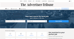 Desktop Screenshot of jobs.advertiser-tribune.com